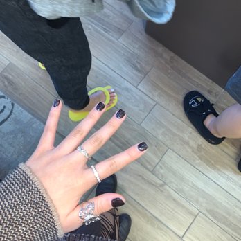 TD Nail Spa - black gel nails - Nail Salons Near Me - St Louis, Missouri TD Nail Spa - black gel nails - Nail Salons Near Me - St Louis, Missouri