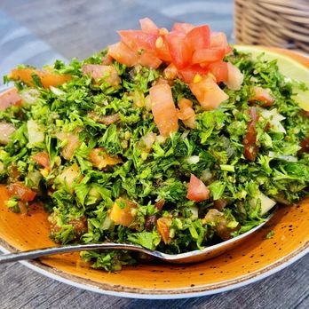 Lavash Restaurant - Wow factor tabouleh salad ($11) - Lebanese Near Me - Toronto, Ontario Lavash Restaurant - Wow factor tabouleh salad ($11) - Lebanese Near Me - Toronto, Ontario