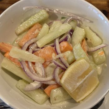 CurryGrill - Restaurant & Sports Bar - Cucumber Salad - Indian Near Me - Denver, Colorado
