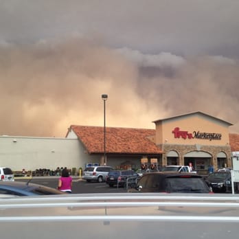Fry's Marketplace Stores - Fry's right before a dust storm hit during July of 2012. - Grocery Near Me - Mesa, Arizona