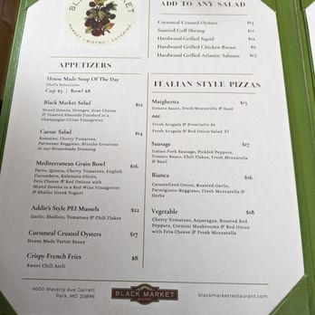 Black Market Bistro - New American Near Me - Garrett Park, Maryland Black Market Bistro - New American Near Me - Garrett Park, Maryland