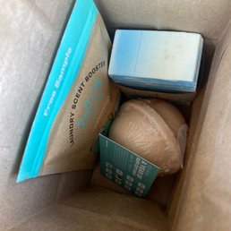 They use paper bags