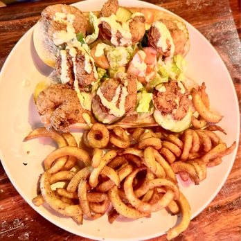 Roux On Canton - Shrimp Po'Boy - Southern Near Me - Roswell, Georgia
