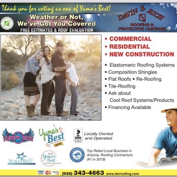 Davin S Rich Roofing & Protective Coatings - Roofing Near Me - Yuma, Arizona Davin S Rich Roofing & Protective Coatings - Roofing Near Me - Yuma, Arizona
