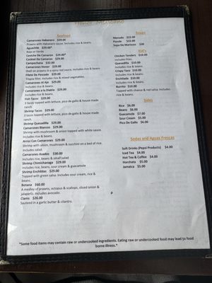 Menu photo 3 Honor Mexicano Restaurant Seattle, WA Menu photo 3 Honor Mexicano Restaurant Seattle, WA