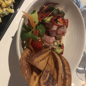 District Table and Bar - Wahoo ceviche- light and fresh - New American Near Me - Stuart, Florida