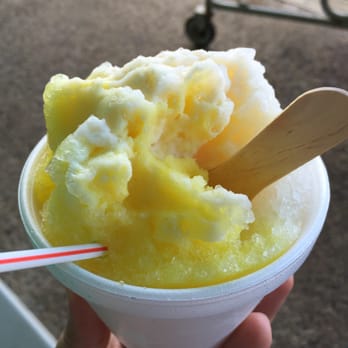 Hawaiian Blizzard - Pineapple coconut with a snow cap. - Shaved Ice Near Me - Kapaa, Hawaii Hawaiian Blizzard - Pineapple coconut with a snow cap. - Shaved Ice Near Me - Kapaa, Hawaii
