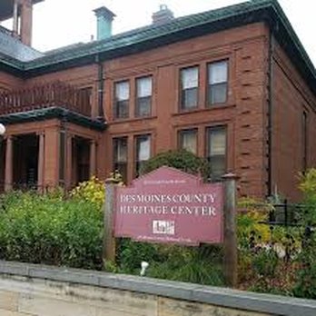 Des Moines County Historical Society - Des Moines County Heritage Center - Landmarks & Historical Buildings Near Me - Burlington, Iowa Des Moines County Historical Society - Des Moines County Heritage Center - Landmarks & Historical Buildings Near Me - Burlington, Iowa