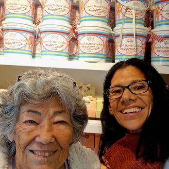 The Solvang Bakery - Buckets of butter cookies - Bakeries Near Me - Solvang, California
