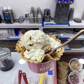 Millie's Homemade Ice Cream - Strawberry Scooter Crunch & Backyard S'mores - Ice Cream & Frozen Yogurt Near Me - Jacksonville, Florida
