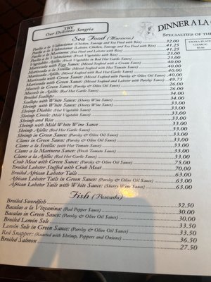 Menu photo 3 Sevilla Restaurant & Bar New York, NY Menu photo 3 Sevilla Restaurant & Bar New York, NY