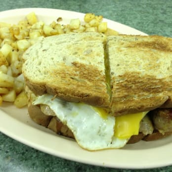 Bayside Laundry & Grill - Sausage Egg & Cheese Sandwich - Breakfast & Brunch Near Me - Virginia Beach, Virginia