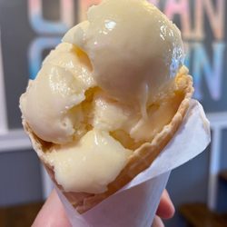 Peach Sorbet Single Scoop
