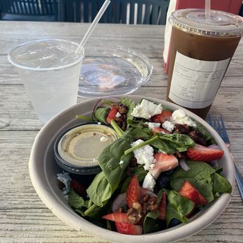 Bodega - Nice strawberry salad and ice coffee. Tasted great. - Coffee & Tea Near Me - Mount Pleasant, South Carolina