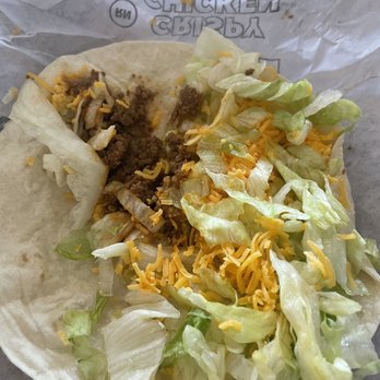 Del Taco - Like wtf is this? A teaspoon of meat and all lettuce. - Mexican Near Me - Corona, California Del Taco - Like wtf is this? A teaspoon of meat and all lettuce. - Mexican Near Me - Corona, California