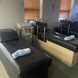 One of the therapy rooms