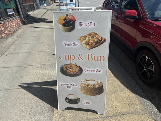 Menu photo 2 Cup & Bun Cafe Burnaby, BC