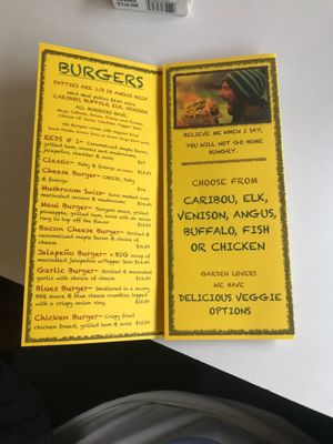 Menu photo 7 Red's Burgers Seward, AK