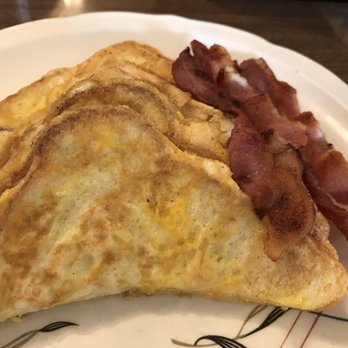 Village Cafe - Special B: French toast with 2 bacons. - Chinese Near Me - Barstow, California