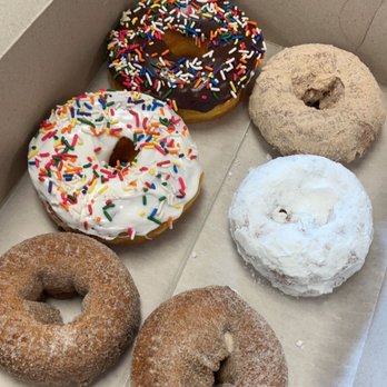 Once Bitten Donuts - Sprinkle Me Chocolate Snow Much Fun Over the Rainbow Spice Up My World - Donuts Near Me - Red Bank, New Jersey Once Bitten Donuts - Sprinkle Me Chocolate Snow Much Fun Over the Rainbow Spice Up My World - Donuts Near Me - Red Bank, New Jersey