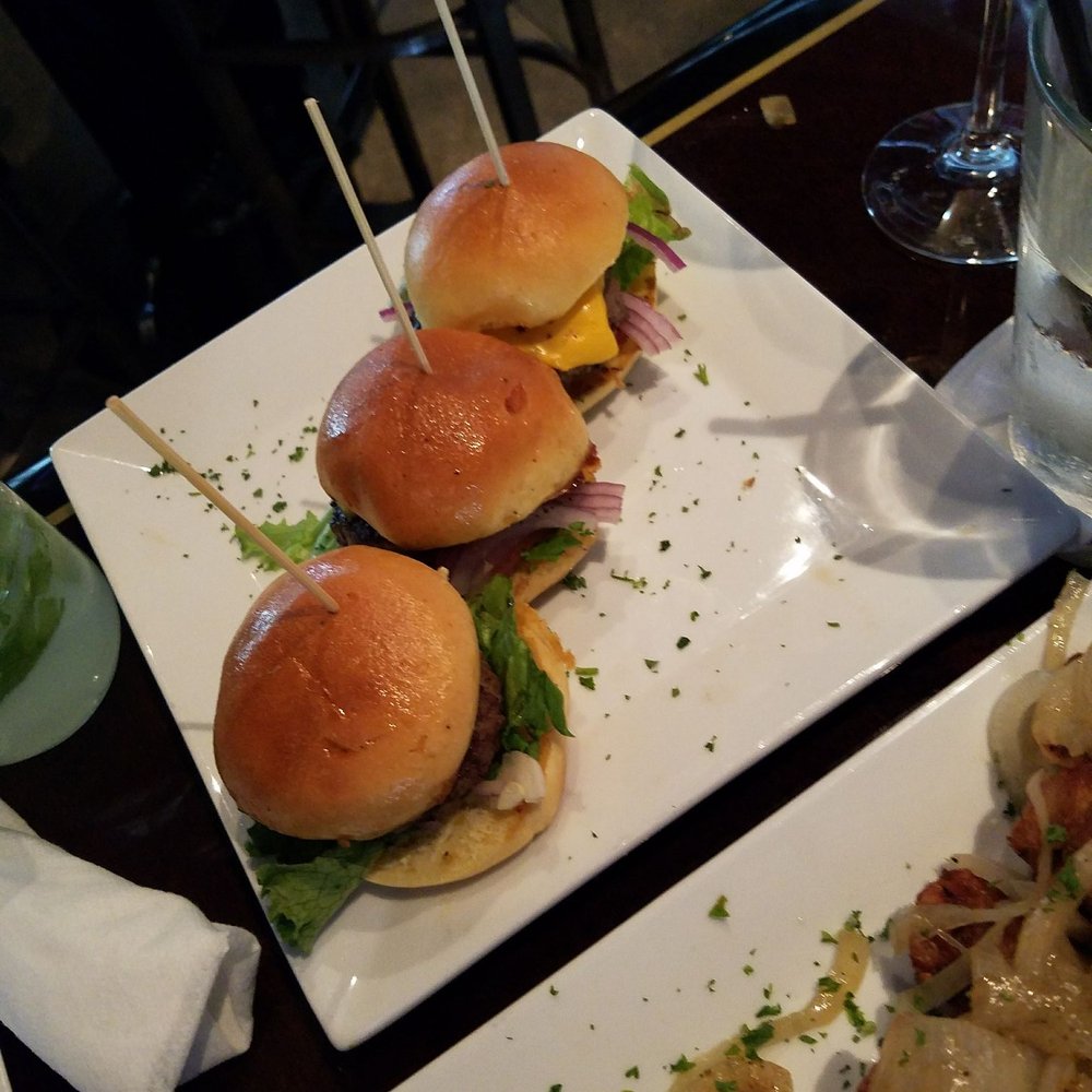 The Tipsy Boar - Cheeseburger sliders - New American Near Me - Hollywood, Florida The Tipsy Boar - Cheeseburger sliders - New American Near Me - Hollywood, Florida