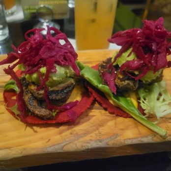 MangoSeed Restaurant - Salmon tacos - Caribbean Near Me - Brooklyn, New York