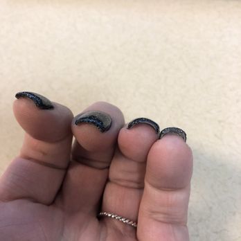 Real Nails and Spa - The terrible thickness factor and blobby on the sides. - Nail Salons Near Me - Lake Orion, Michigan Real Nails and Spa - The terrible thickness factor and blobby on the sides. - Nail Salons Near Me - Lake Orion, Michigan