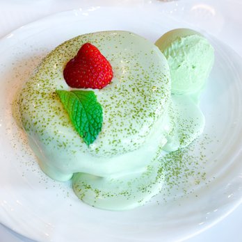 Sweethoney Dessert - Matcha Soufflé Pancake - very fluffy with strong matcha flavor - Desserts Near Me - Alhambra, California Sweethoney Dessert - Matcha Soufflé Pancake - very fluffy with strong matcha flavor - Desserts Near Me - Alhambra, California