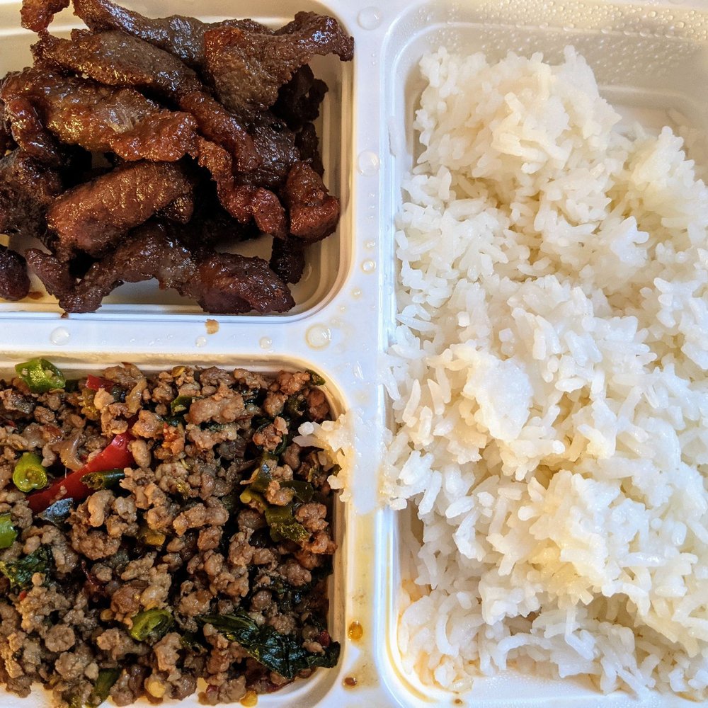 Khao Kang - 2 items w.rice $10.50 - Thai Near Me - Elmhurst, New York Khao Kang - 2 items w.rice $10.50 - Thai Near Me - Elmhurst, New York
