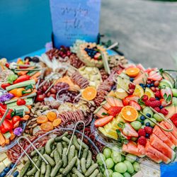 Grazing Gouda - Flat lay grazing table