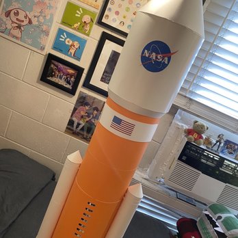 HouseMart Ben Franklin Crafts - NASA shuttle using thick posterboard, Bristol board, cardstock, and hot glue from Ben Franklin Crafts. - Art Supplies Near Me - Honolulu, Hawaii