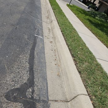 Alpha Male Moving Services - Along here at the curb, better clean-up is needed. - Junk Removal & Hauling Near Me - San Antonio, Texas