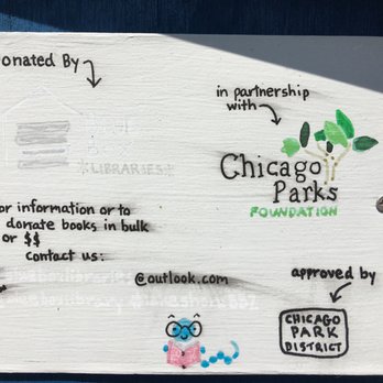 Little Free Library - Little Free Library July 2019@ Lake Shore Park - Community Book Box Near Me - Chicago, Illinois