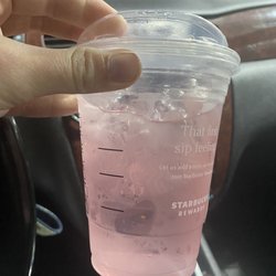 Starbucks - Watered down drink