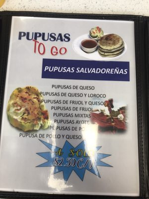 Menu photo 6 Pupusas to Go Bloomfield, NJ Menu photo 6 Pupusas to Go Bloomfield, NJ