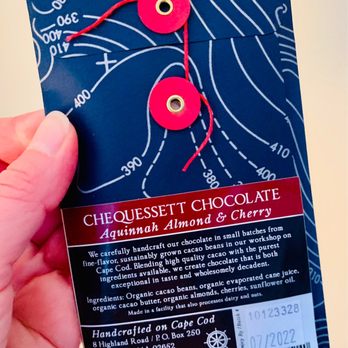 Black Sheep Mercantile - Back of chocolate package - Sandwiches Near Me - Edgartown, Massachusetts