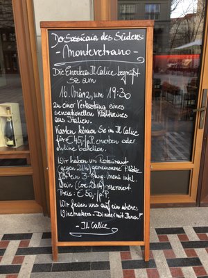 Menu photo 2 Enoiteca Il Calice Berlin, BE