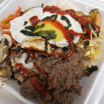 Hadi's Restaurant - a meal in a styrofoam container - Restaurants Near Me - Delta, British Columbia
