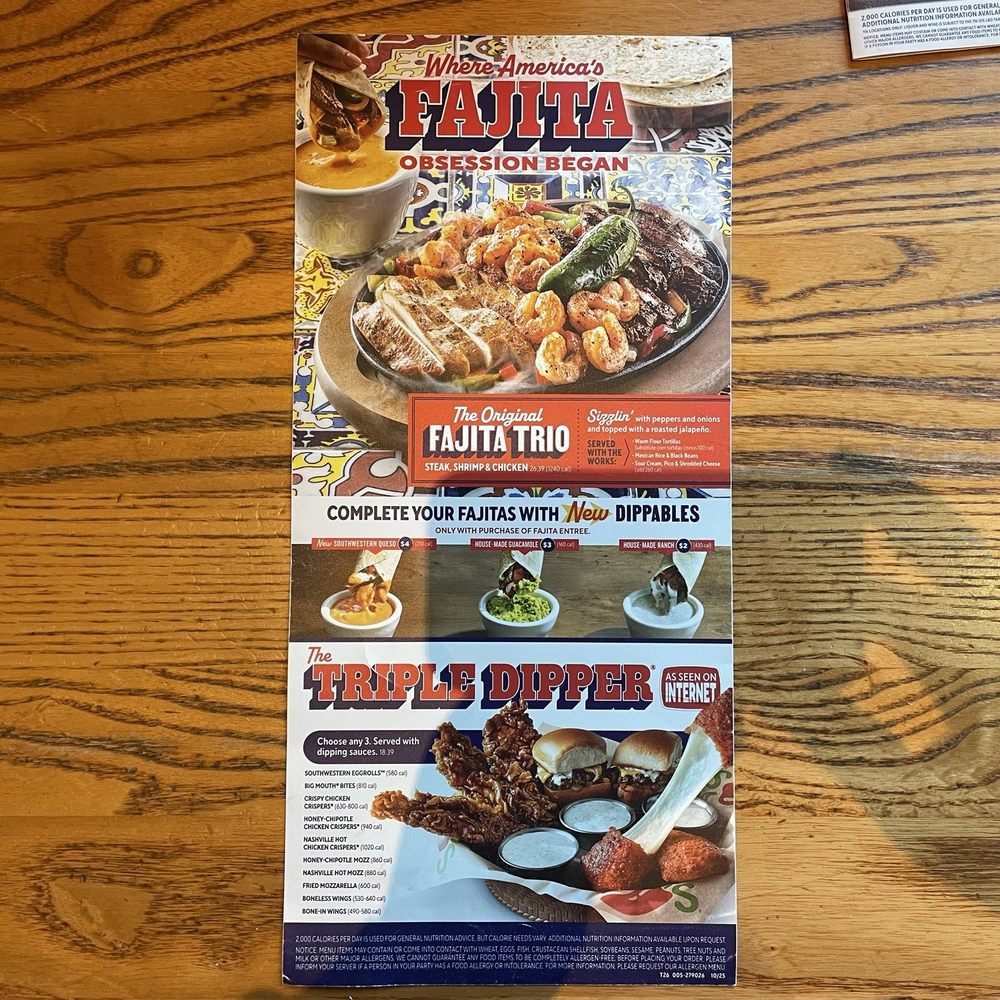 Chili's - Menu - American Near Me - Barstow, California