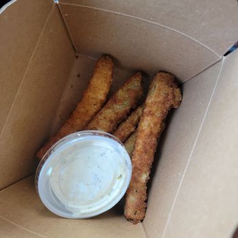 R&B Tea - this cost $5...Zucchini fries literally a dollar a piece..not worth it.. - Bubble Tea Near Me - Riverside, California R&B Tea - this cost $5...Zucchini fries literally a dollar a piece..not worth it.. - Bubble Tea Near Me - Riverside, California