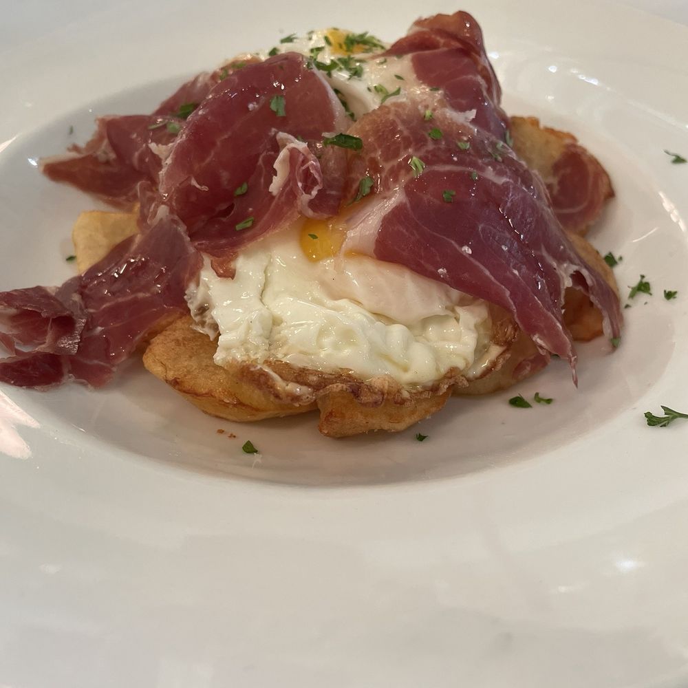 Taberna del Alabardero - HUEVOS CON JAMON IBERICO Y TRUFA - Spanish Near Me - Washington, DC, District of Columbia Taberna del Alabardero - HUEVOS CON JAMON IBERICO Y TRUFA - Spanish Near Me - Washington, DC, District of Columbia