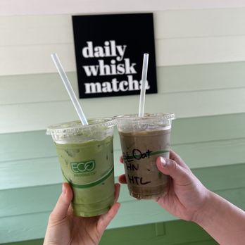 Daily Whisk Matcha - Iced matcha latte and iced hojicha latte - Cafes Near Me - Honolulu, Hawaii Daily Whisk Matcha - Iced matcha latte and iced hojicha latte - Cafes Near Me - Honolulu, Hawaii