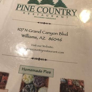 Pine Country Restaurant - Breakfast & Brunch Near Me - Williams, Arizona Pine Country Restaurant - Breakfast & Brunch Near Me - Williams, Arizona