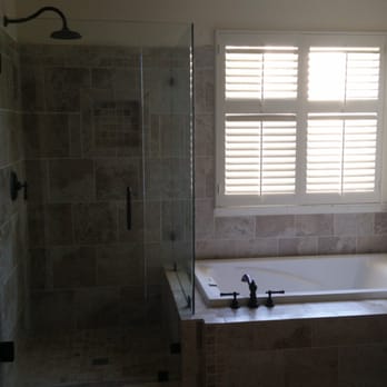 All American Team - We love our new shower, tub.  OUTSTANDING tile and glass work. - Plumbing Near Me - Temecula, California