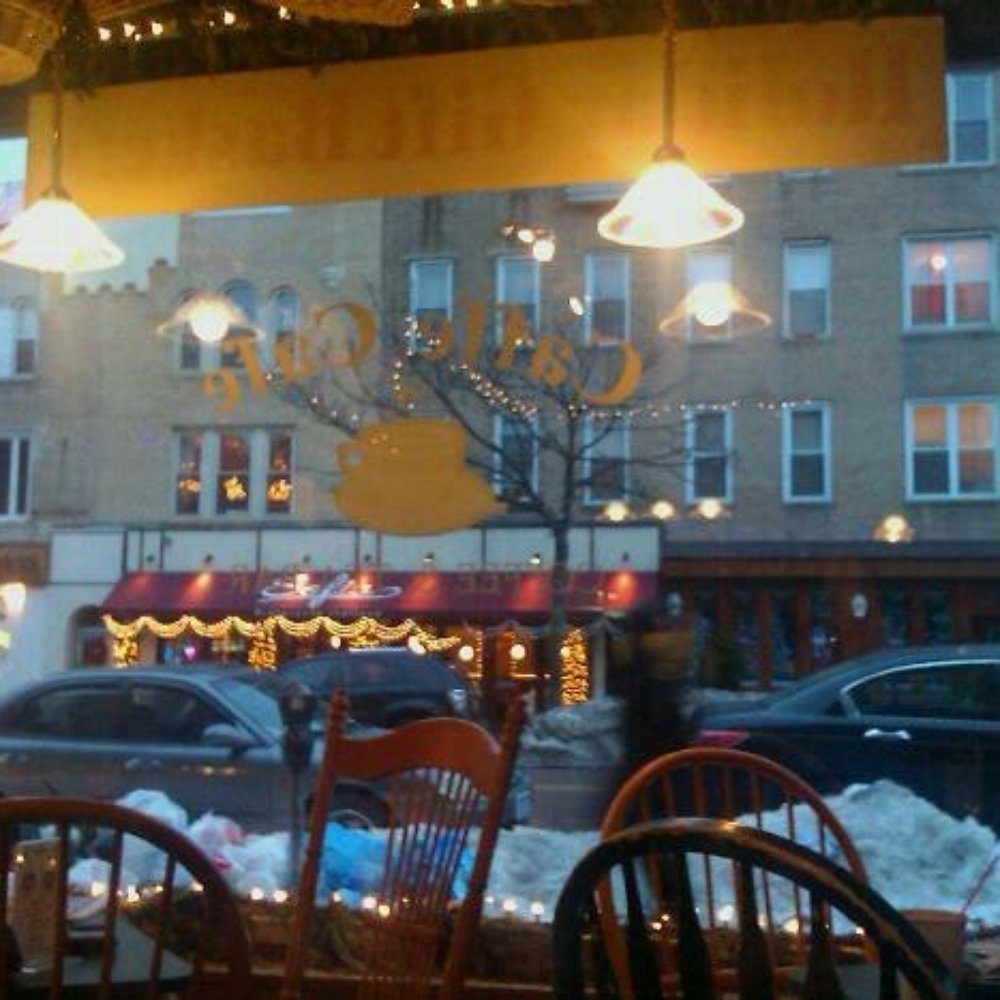 Caffe Cafe - View out the window - Cafes Near Me - Brooklyn, New York Caffe Cafe - View out the window - Cafes Near Me - Brooklyn, New York