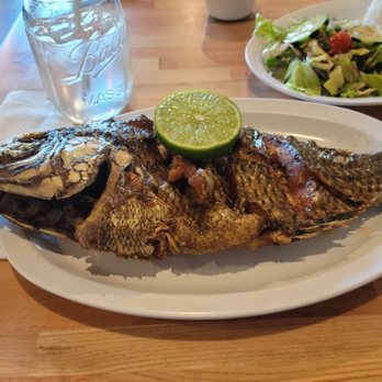Sazón Colombia - Fried tilapia entree - Colombian Near Me - Chatsworth, California Sazón Colombia - Fried tilapia entree - Colombian Near Me - Chatsworth, California
