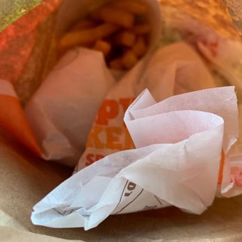 Burger King - a hot dog in a paper bag - Burgers Near Me - Worcester, Massachusetts