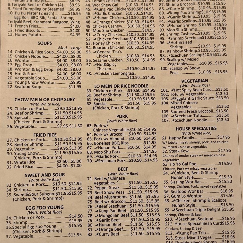 Fried Rice King - Menu - Chinese Near Me - Tampa, Florida Fried Rice King - Menu - Chinese Near Me - Tampa, Florida
