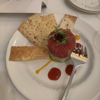 The Capital Grille - Tuna Tartare with Avocado, Mango and Sriracha - Steakhouses Near Me - Charlotte, North Carolina The Capital Grille - Tuna Tartare with Avocado, Mango and Sriracha - Steakhouses Near Me - Charlotte, North Carolina