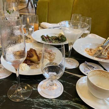 Café Riggs - Our table filled with dirty plates. - Breakfast & Brunch Near Me - Washington, DC, District of Columbia Café Riggs - Our table filled with dirty plates. - Breakfast & Brunch Near Me - Washington, DC, District of Columbia
